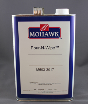 Pour-N-Wipe Finish